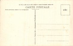 CPA Chamonix Mont Blanc Road of Montenvers and Mer of Ice Needles Green and Thickly