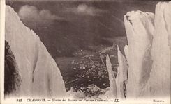 CPA Chamonix Glacier of Let us work Seen on Chamonix