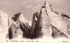 CPA Chamonix Seracs Sea of Ice