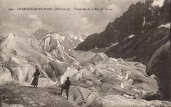 CPA Chamonix Mont Blanc Crossed of the Sea of Ice Alpinism