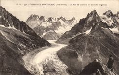 CPA Chamonix Mont Blanc Sea of Ice and Large Needles