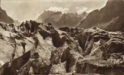 CPA Chamonix Sea of ice