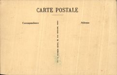 CPA Compiegne the Castle Room has to sleep of Marie Antoinette The Castle Marie Antoinette' S Bed room