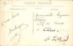 CPA Rouen the Large Clock