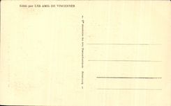 CPA Vincennes Keep Room Of the 3rd Stage