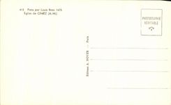 Pleta de CPA de Louis Brea Church De Cimiez