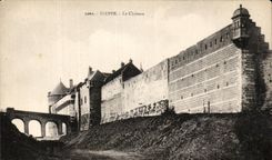CPA Dieppe el castillo