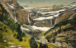 CPA Gavarnie the Hotel of the circus and the circus