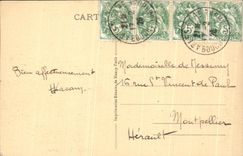 CPA Arles Gate of the Church Saint Trophime