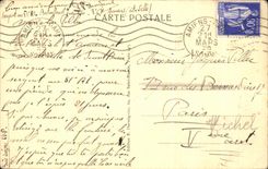 CPA Amiens Cathedral Detail Frontage