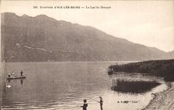 CPA of Aix les Bains the Lake of Le Bourget