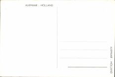 CPA Alkmaar Holland Folklore