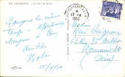 CPA Chamonix Sea Of Ice