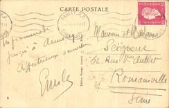 CPA Lake Annecy Castle Of duingt Teeth De Lanfon Talloires