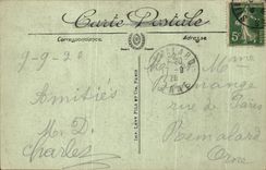 CPA Lourdes the Place Of the Cave And Gave