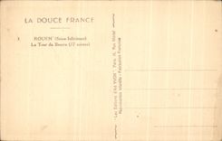 CPA Soft Rouen France the Tower Of Butter