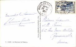 CPA Lille the Stock Exchange And the Theater