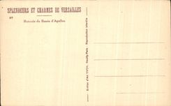 CPA Splendeurs Et Charmes De Versailles Rotonde et bassin d'Apollon