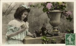 Pajaro del nino de la fantasia de CPA