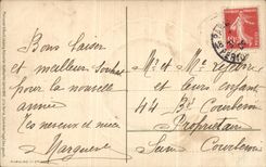 CPA Fantaisie Bonne annee