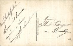 Trineo largo de los ninos de la fantasia de CPA