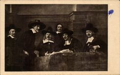 CPA Rembrandt De Staalmeesters