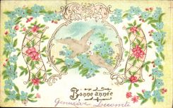 La fantasia de CPA florece palomas