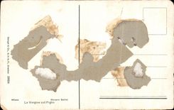 CPA Milano La Vergine col Figlio Giovanni Bellini