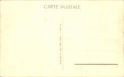 Museo de CPA del tablon de Paris del Louvre del ataque frontal del este de la escena de Grecia del Parthenon de Panathenees