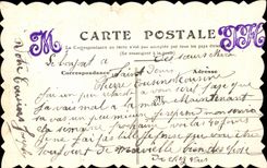 CPA Fantasy Souvenir of Michel Josef 1912