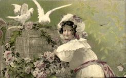 Palomas del nino de la fantasia de CPA