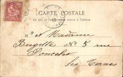 CPA Fantaisie the Walk Fruit cake Dances