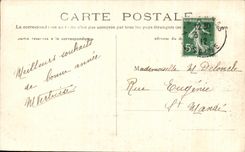 CPA Fantaisie Bonne annee
