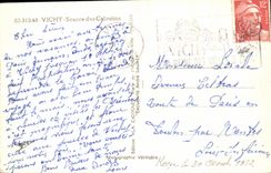 CPSM Vichy Source des Celestins 