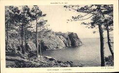 CPA dimensiona Esterel azul