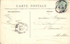 CPA the Country De Caux Valmont Ruins Of the Abbey Seen from Of Entrance