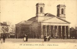 CPA the Rock on Yon the Church St Louis