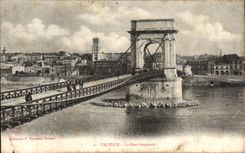 Valencia de CPA el puente suspendido