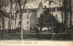 CPA Nogent Rotrou the Hotel God