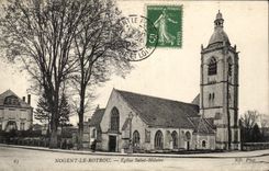 CPA Nogent Totrou Church Saint Hilaire