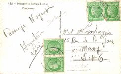 CPA Nogent Rotrou Panorama