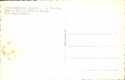 CPA Lescheraines Place Chief of Lescheraines In the Content Chateard and Mountains of the Wallows and the mount chaubert