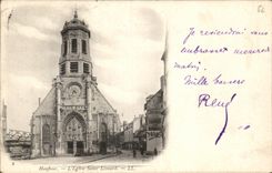 CPA Honfleur L'Eglise Sainte Leonard