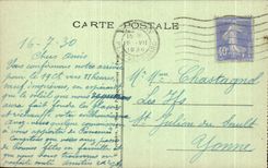 CPA Paris the Avenue of the Champs Elysees and Horses of Marly