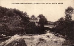 CPA Le Mayet de Montagne Pont du Mas sur la Besbre