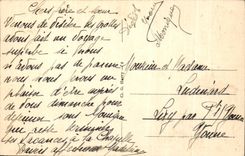 CPA Arcy on Cure Seen on the Cure taken of the bridge