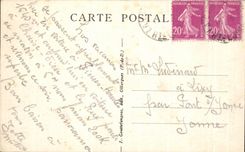 CPA Surroundings of the Chair God Saint Sauvier