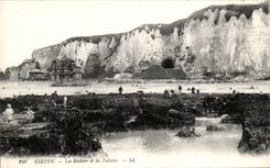 Rocas y acantilados de CPA Dieppe