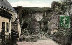 CPA Laon Ruins of the Gate of Soissons