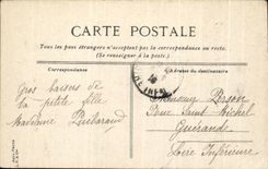 CPA Laon Ruins of the Gate of Soissons